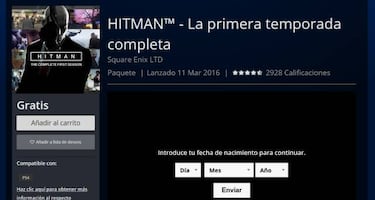 Hitman: juega gratis a la primera temporada en PS4 por tiempo limitado