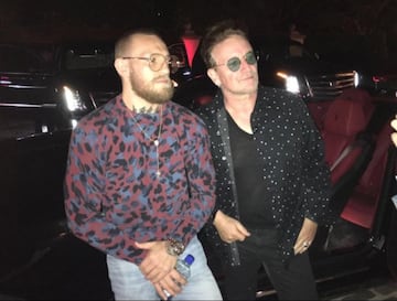 'The Notorious' también se rodea de estrellas: Bono, Drake, Justin Timberlake, Cristiano Ronaldo, Jlo,