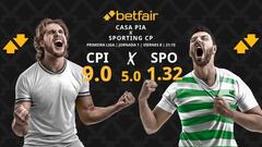 Casa Pia AC vs. Sporting CP: horario, dónde ver, estadísticas y pronósticos