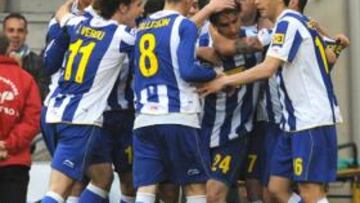 <b>REAPARICIÓN MÁGICA. </b>Iván Alonso no marcaba desde el 14 de abril de 2010: ayer le bastaron 15 minutos para armar la victoria.