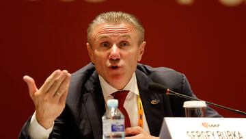 Bubka transfirió 45.000$ a un dirigente ruso suspendido