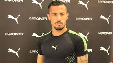 Sebasti&aacute;n Ubilla, jugador de Universidad de Chile.