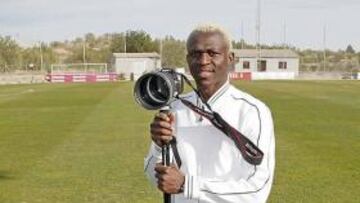 <b>DE FOTO. </b>Koné, junto a sus compañeros, asistirán al cursillo.