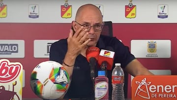 Alfredo Arias habla luego de la derrota ante Cali