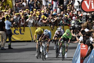 Así fue la etapa en la que Rigo llegó al podio del Tour