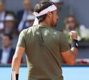 Fognini insulta al público de Madrid: "Qué ignorantes sois"