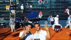 Hans Podlipnik se corona en
el Challenger de Montevideo