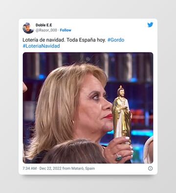 “Nos ha vuelto a tocar salud”: los mejores memes del sorteo de Navidad 2024 