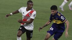 Las opciones que maneja Russo para armar el medio vs. Santos