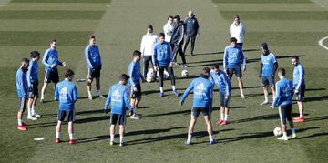 El Madrid prepara la ida del Clásico de Copa