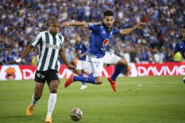 Millonarios recibió a Nacional en el estadio El Campín en el partido más importante de la jornada 18 de la Liga Postobón. Camilo Vargas fue la figura del compromiso.