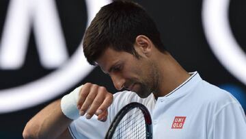 Novak Djokovic se retira de Abu Dhabi por dolor en el codo