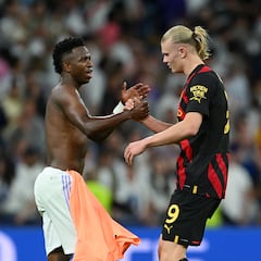 Vinicius fue mejor que Haaland, pero...