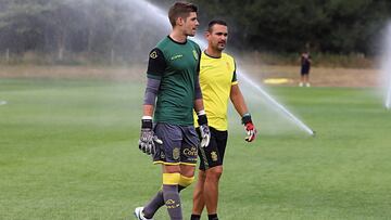 Raúl Fernández, portero de Las Palmas.