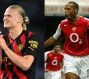 Erling Haaland iguala récord de Thierry Henry en Premier League