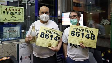 La OCU avisa del problema de compartir décimo.