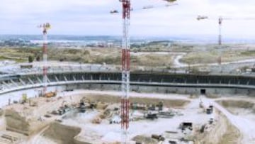 El nuevo estadio del equipo rojiblanco va viento en popa