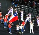 El desfile de Chile en la inauguración de los Juegos Paralímpicos