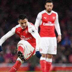 La única estadística negativa en la gran campaña de Alexis Sánchez