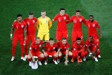 Equipo de Inglaterra.