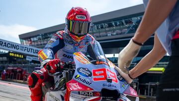 Marc Márquez durante el GP de Austria de MotoGP.