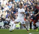 Lucas Vázquez se desfondó: el que más corrió ante el Celta