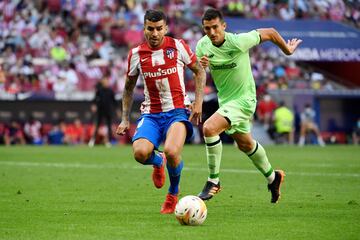 Dani Vivian y Ángel Correa. 