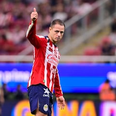 ¡Por fin! Chicharito ya le hizo gol al equipo que le faltaba