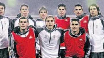 <b>NUEVE APUESTAS DE FUTURO.</b> Los canteranos de izquierda a derecha y de arriba a abajo: Torres, Javi García, Adrián, Sergio, Adán, De la Red, Mata, Valero y Nieto.