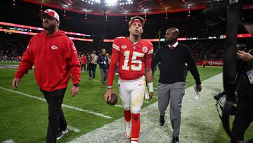 La cábala de Patrick Mahomes, quarterback de los Chiefs, en la NFL