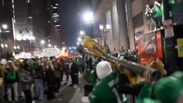 Eagles fans turn Philadelphia into a warzone after Super Bowl LIX victory