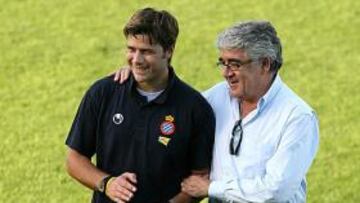 <b>ÚLTIMA ESCENA. </b>Pochettino y Dani, juntos, recientemente.