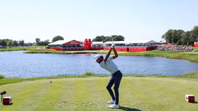 The top of the leaderboard is crowded going into the final round on Sunday in Minnesota. It’s anyone’s guess who will walk away as the winner after 72 holes.