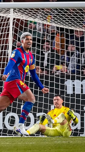 03/02/26 PARTIDO UNICO COPA DEL REY CUARTOS
BARCELONA - ALBACETE
SEGUNDO GOL RONALD ARAUJO 0-2 ALEGRIA