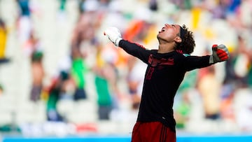 Foto durante el festejo de gol en el partido Holanda vs Mexico, correspondiente a los octavos de final, partido numero 51 del Mundial de Futbol Brasil 2014, en la Foto: GUILLERMO OCHOA
29/06/2014/MEXSPORT/ OSVALDO AGUILAR
Estadio Castelao, Fortaleza