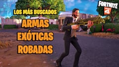 Armas Exóticas Robadas en Fortnite: qué son y dónde y cómo obtenerlas