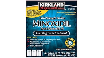 Kirkland Minoxidil hair regrowth treatment