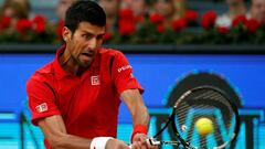 Novak Djokovic, finalista en Madrid