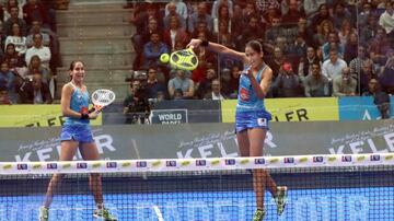 Mapi y Majo Sánchez Alayeto en el Bilbao Open del World Padel Tour.