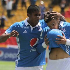 De los Santos y Kouffaty, estarán con Millos ante Junior