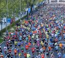35.000 corredores participaron en la Maratón de Madrid