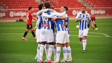 14/02/21 PARTIDO SEGUNDA A RCD MALLORCA - RCD ESPANYOL GOL VISITANTE 1-2 DIMATA