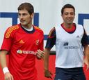 Xavi: "Con Iker está todo arreglado, es un gran tío"
