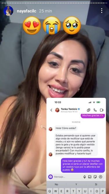 “Tonka Tomicic me ofreció uno de sus vestidos para la Gala del Pueblo del Festival de Viña del Mar”