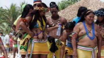 La gente disfrutó de las pruebas realizadas.