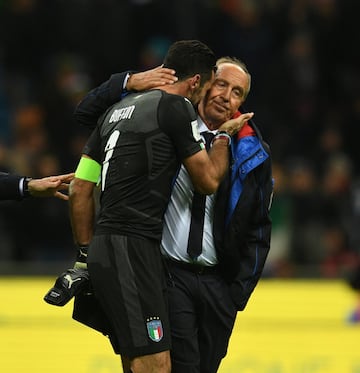 Los italianos no pudieron pasar del empate a cero en San Siro  por lo que no se han clasificado para el Mundial de Rusia 2018.