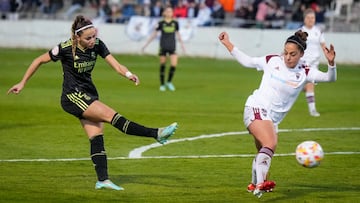 Partido de Copa de la Reina de España de fútbol femenino entre Fundación Albacete-Real Madrid Femenino disputado el 12/01/2023 en la Ciudad Deportiva 'Andrés Iniesta'