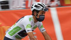 Egan Bernal en la etapa 9 de La Vuelta a Espa&ntilde;a 