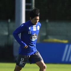 El Depor inicia la semana con Gaku, pero sin Salva y Jovanovic