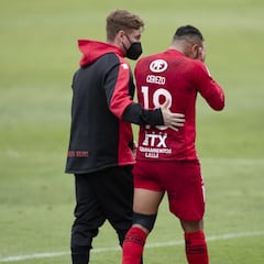 ¡Impactante! Bernardo Cerezo mostró su herida tras el partido